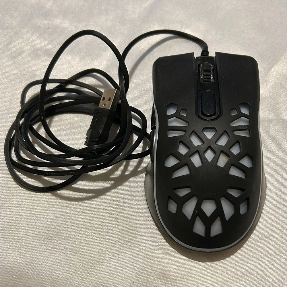 Black Wired Gaming Mouse